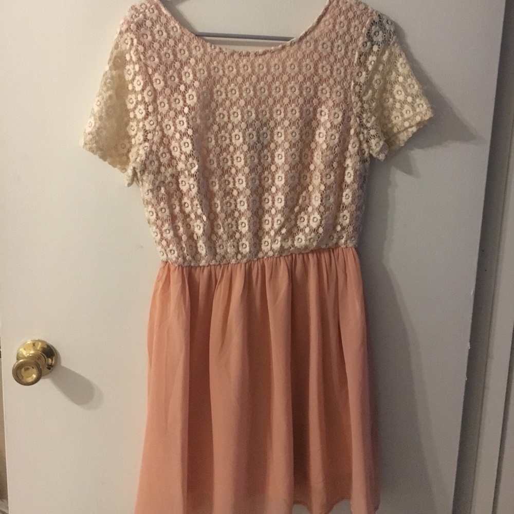 Coal lace dress